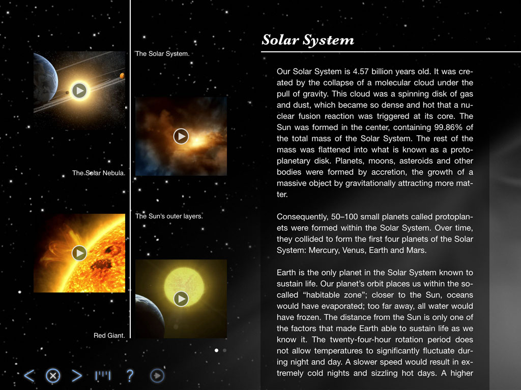 Solar System - Back in Time - Earth and World History app by LANDKA ®
