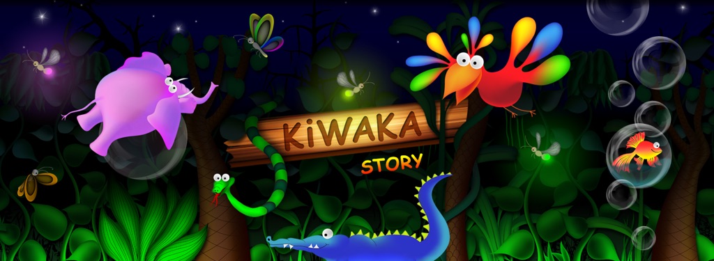 Kiwaka Story - Interactive Book for Kids - App by LANDKA