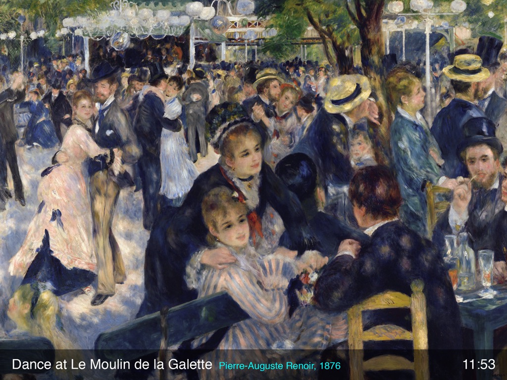 Bal du moulin de la Galette - Art Legacy Live - App for Apple TV by LANDKA ®