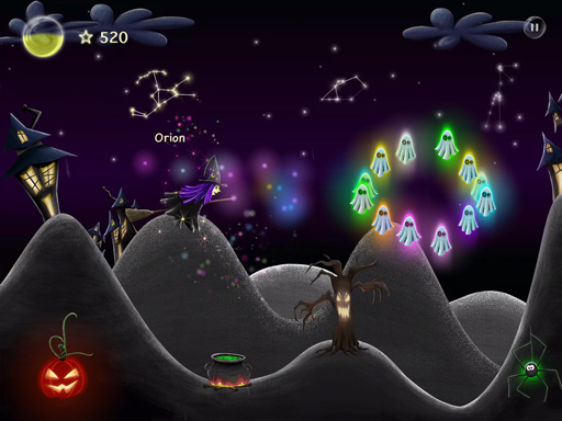Stars and Ghosts - Halloween Game - App by LANDKA ®