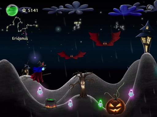 Stars and Ghosts - Halloween Game - App by LANDKA ®