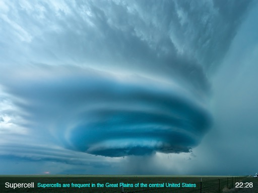 Supercell - Live Gallery - Nature Screen Display - App by LANDKA ®